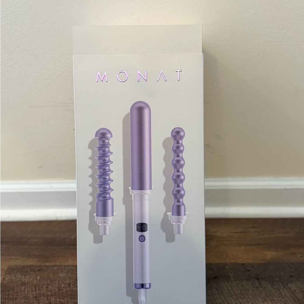 Monat endless curls interchangeable curling wand set